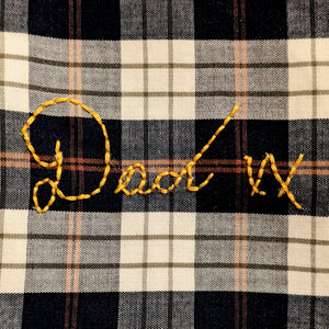 Handwriting Embroidery