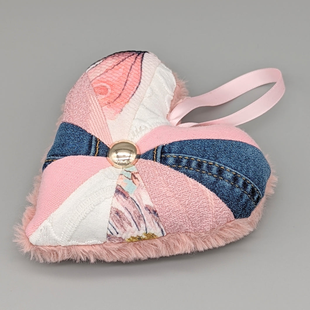 Patchwork Heart Decoration