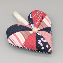 Load image into Gallery viewer, Patchwork Heart Decoration